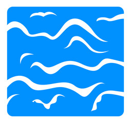 Pattern Square Illustration Element