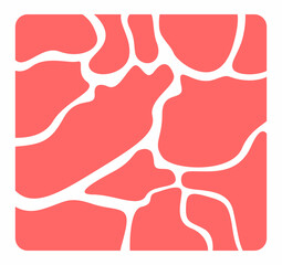 Pattern Square Illustration Element