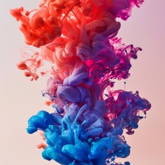 background with color splashes