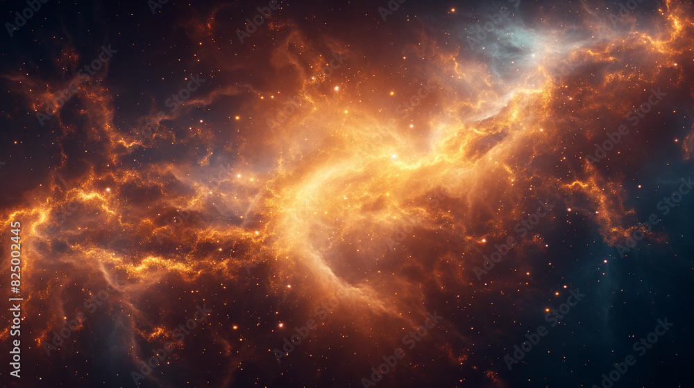 Canvas Prints explosion in space