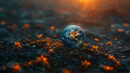 earth on the ground