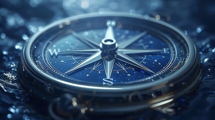 Fototapeta premium Vintage compass