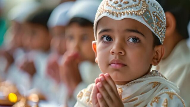 A major Muslim festival marking the end of Ramadan. It includes prayers and celebrations with family and community.