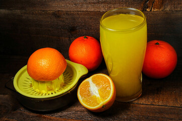 glass of orange juice