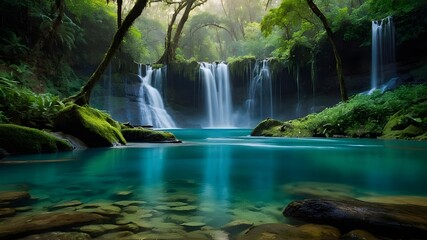 Embrace the Serenity of Nature: Hidden Waterfalls, Peaceful Streams, and Tranquil Forest Retreats, Secret Waterfalls, Winding Rivers, and Untouched Forests