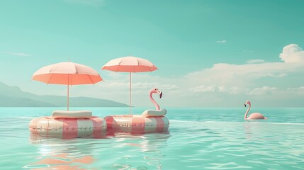 summer, three-dimensional, ticket, realistic, trip, tropical, beach, travel, earth, flight, fly, freedom, journey, location, map, marketing, online, palm, relax, relaxation, rendering, rest, swim, tou