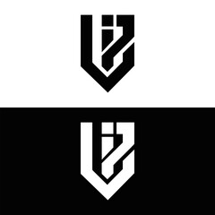 Fototapeta premium VPI logo. V P I design. White VPI letter. VPI, V P I letter logo design. V P I letter logo design in FIVE, FOUR, THREE, style. letter logo set in one artboard. V P I letter logo vector design.