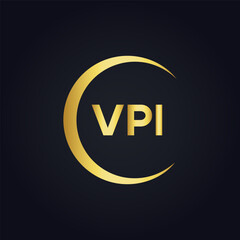 VPI logo. V P I design. White VPI letter. VPI, V P I letter logo design. V P I letter logo design in FIVE, FOUR, THREE, style. letter logo set in one artboard. V P I letter logo vector design.