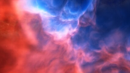 Night sky - Universe filled with stars, nebula and galaxy
