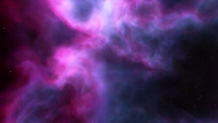 Night sky - Universe filled with stars, nebula and galaxy
