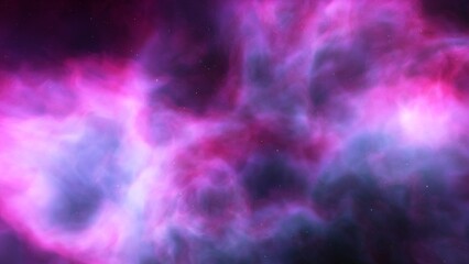 red-violet nebula in outer space, horsehead nebula, unusual colorful nebula in a distant galaxy, red nebula 3d render

