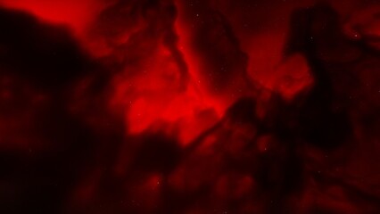 red-violet nebula in outer space, horsehead nebula, unusual colorful nebula in a distant galaxy, red nebula 3d render
