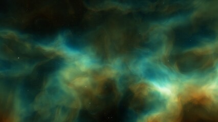 red-violet nebula in outer space, horsehead nebula, unusual colorful nebula in a distant galaxy, red nebula 3d render
