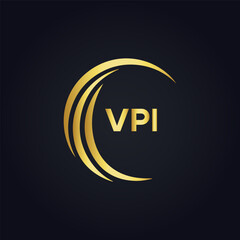 VPI logo. V P I design. White VPI letter. VPI, V P I letter logo design. V P I letter logo design in FIVE, FOUR, THREE, style. letter logo set in one artboard. V P I letter logo vector design.