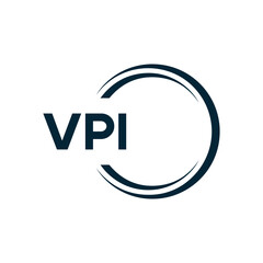 VPI logo. V P I design. White VPI letter. VPI, V P I letter logo design. V P I letter logo design in FIVE, FOUR, THREE, style. letter logo set in one artboard. V P I letter logo vector design.