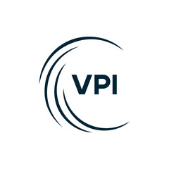 VPI logo. V P I design. White VPI letter. VPI, V P I letter logo design. V P I letter logo design in FIVE, FOUR, THREE, style. letter logo set in one artboard. V P I letter logo vector design.