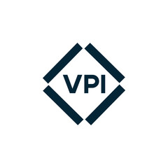 VPI logo. V P I design. White VPI letter. VPI, V P I letter logo design. V P I letter logo design in FIVE, FOUR, THREE, style. letter logo set in one artboard. V P I letter logo vector design.