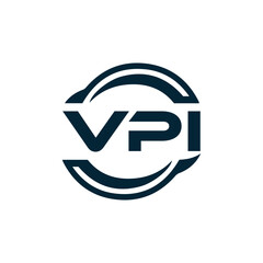 VPI logo. V P I design. White VPI letter. VPI, V P I letter logo design. V P I letter logo design in FIVE, FOUR, THREE, style. letter logo set in one artboard. V P I letter logo vector design.