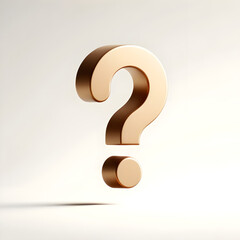 3d question mark