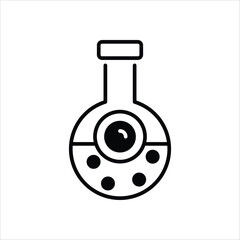 Eyeballs vector icon 