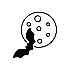 Midnight vector icon 