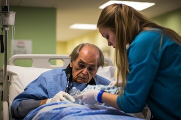 Healthcare Team Working Together in a High-Tech Medical Facility