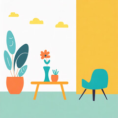 보육 플랫 디자인284