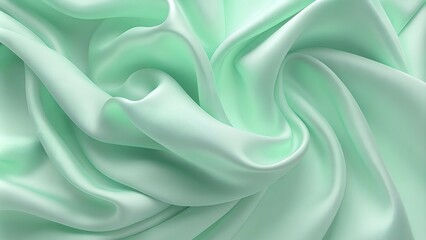 Fototapeta premium A background with a smooth, flowing fabric design in the center of the image is a background with a smooth, flowing fabric design in the middle. 