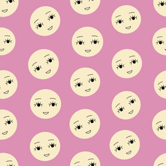 Repeatable background, seamless print. Simple pattern for branding, fabric.