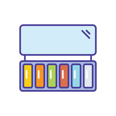 Eye Make vector icon