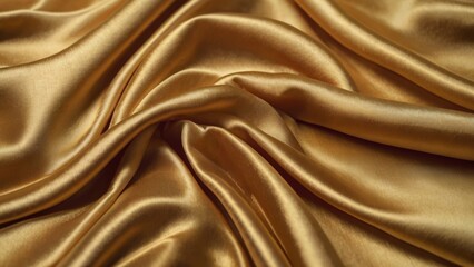 Fototapeta premium Золотая шелковая ткань