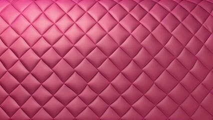 Obraz premium A quilt background with the color pink as its inspiration. AI Generated
