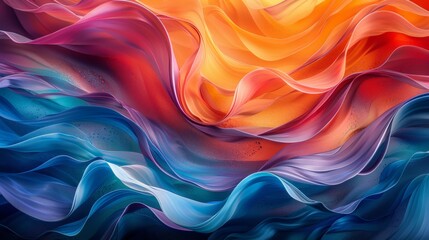 Fototapeta premium Lose yourself in the dynamic beauty of this fluid movement pattern, where every twist and turn invites you to explore the boundless possibilities of artistic expression.