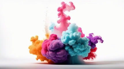 Fototapeta premium art smoke ink