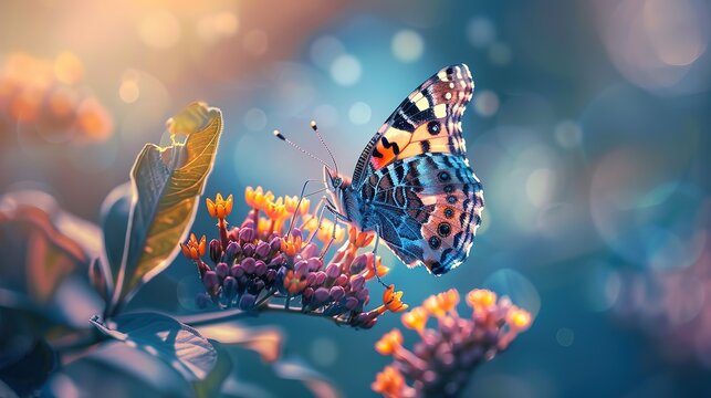 Glorious Butterflies with opne wigns