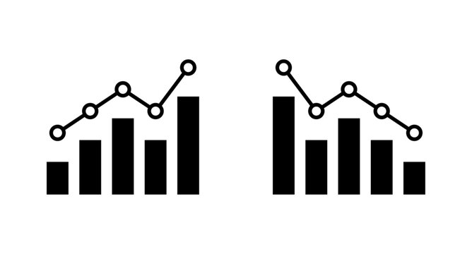 Growing and declining graph