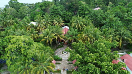 Panorama of Dutungan Island from above