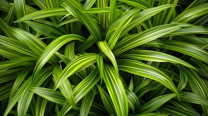 Closeup of vibrant green grass blades, emphasizing the lush and healthy appearance of an ornamental lawn.
