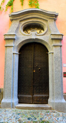 historical portals in Acqui terme Italy