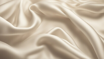 Obraz premium white gradient background, vanilla toned background, silk drapery backdrop