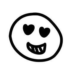 stick figure face