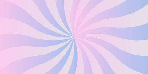 Abstract background with sunburst pattern blue and multicolor vector ray design. Vintage sunrays illustration swirl grunge backdrop line.