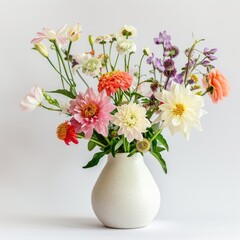 spring flower vase bouquet arrangement, ai