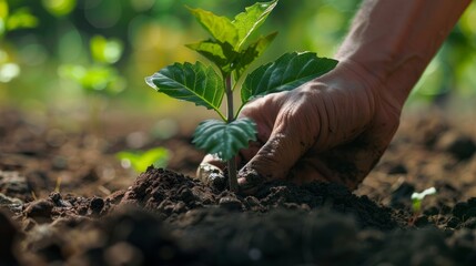 Good morning, we prepared soil and equipment for planting trees.