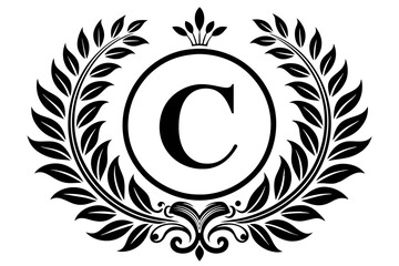 Leaf Letter C logo icon vector template design