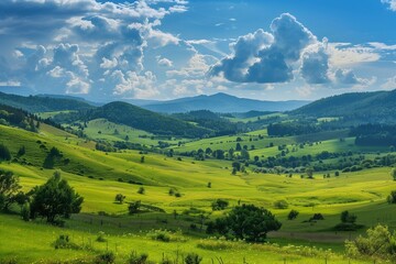 Obraz premium landscape with mountains