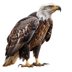 Fototapeta premium Eagle isolated on transparent background