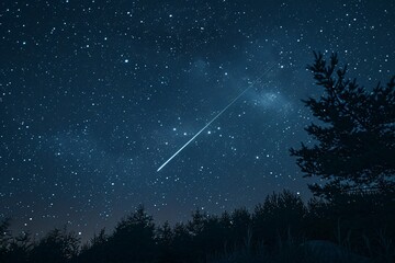 Shooting Stars in the Night Sky: The Concept of Wishing upon a Falling Star