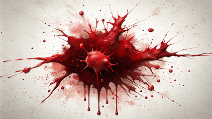 Blood spatter texture that you can use in your opener videos