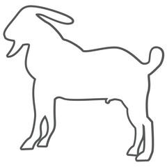 Goat Silhouette